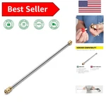Rcher 24-INCH Stainless Steel Pressure Washer Lance 4000 Psi Quick-connect. Fixed Price $42.77.