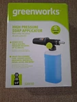 Greenworks High Pressure Soap Applicator Brand New Sealed Fast Shipping!. Fixed Price $24.99.