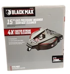 New Black Max 15-INCH 3300 Psi Gas Pressure Washer Surface Cleaner. Fixed Price $84.99.