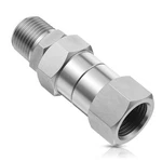Synhhergyx Pressure Washer Swivel, 3/8 Inch Npt Thread Silver. Fixed Price $16.15.