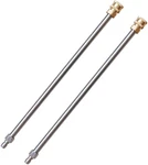 Pressure Washer Extension Wand, 17 Inch Stainless Steel, Power Lance, 2 Pack. Fixed Price $12.69.