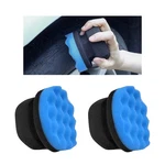2 Pcs Tire Dressing Applicator Pads Reusable Hex Grip Polishing Sponge 4.33". Fixed Price $11.91.