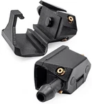 Click&fit Windshield Washer Nozzles Compatible With Ford Transit, Black. Fixed Price $16.90.