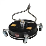 13.7" Pressure Washer Surface Cleaner Stainless Steel 4000 Psi W/ Wheels. Fixed Price $68.39.