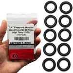 Power Pressure Washer O-rings For 1/4" Quick Coupler, High Temp Fkm/vt (10 Pack). Fixed Price $13.99.