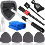 Qydipclin 10PCS Windshield Cleaning Tool Inside Car Window Cleaner Wash Gray. Fixed Price $14.43.