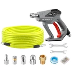 Mingle Sewer Jetter Kit For Pressure Washer 50 Ft, Drain Yellow. Fixed Price $83.57.