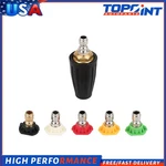 4.0GPM High Pressure Washer Rotating Turbo Nozzle Spray Tip 3000PSI 1/4" Quick. Fixed Price $16.79.