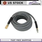 50FT High Pressure Power Washer Hose -3/8" Quick Connect Gray W/couplers 4800PSI. Fixed Price $58.62.