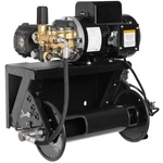 Canpump Pressure Washer: Wall-mount W/ Hose Reel, 5 Hp, 230 V, Total Stop System. Fixed Price $1800.00.