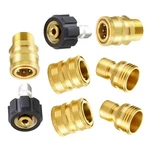 Mingle Ultimate Pressure Washer Adapter 3/8'' Quick Connect Kit, Gold/black. Fixed Price $31.70.