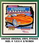 Nhra Pioneer Keystone Nationals 1995 Vintage Original Vinyl Decal Sticker-drag. Fixed Price $9.42.
