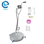 24" Stainless Steel Pressure Washer Surface Cleaner 6000PSI W/ Handles & Wheels. Fixed Price $194.24.