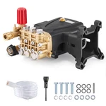 Uimoso Horizontal Triplex Plunger Pump, 4000 Psi, 4.0 Gpm, 1-INCH Shaft. Fixed Price $167.99.