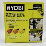 Ryobi Ezclean Power Cleaner Chemical Nozzle Kit Pressure Washer Accessories 7PC. Fixed Price $24.81.