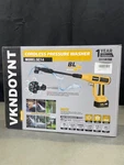 Cordless Pressure Washer With Faucet & Garden Hose Connector, 2 X 5.0AH Batterie. Fixed Price $100.79.