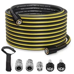 Pressure Washer Hose 50FT - 1/4" Flexible Power Kink RESISTANT,36.... Fixed Price $53.14.