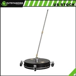 18.5" 4000 Psi Black Pressure Washer Surface Cleaner W/ Wheels Stainless Steel. Fixed Price $91.99.