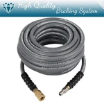 Brand New 50' X 3/8" 4800PSI High Pressure Washer Hose Gray. Fixed Price $75.99.