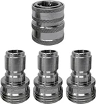 Mtm Hydro Pressure Washer Adapter Set For Garden Hose 3/4 Stainless Steel 1X3. Fixed Price $29.78.