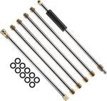 Mingle Pressure Washer Wand Extension, Replacement Lance, 7.5-FEET, 1/4 Inch Q. Fixed Price $27.57.