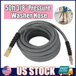 50' Pressure Washer Hose 3/8" X 50FT Foot 4000PSI Industrial W/ Qc High Quality. Fixed Price $53.10.