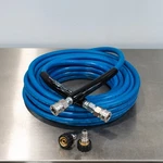 50' Kobrajet Pressure Washer Hose Blue Mtm Pro Kit 17 With Quick Connects. Fixed Price $159.95.