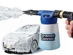 Nozzle Car Wash Gun Cannon Soap Foam Dirt Dust Blaster Hose Thick Sprayer. Fixed Price $33.99.