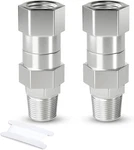 Meanlin Measure Pressure Washer Swivel, 3/8 Inch Npt Male Thread Fitting, Stainl. Fixed Price $44.74.