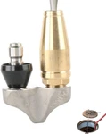 3000 Psi Dual Turbo Sewer Drain Jetter Nozzle For Pressure Washers. Fixed Price $73.99.