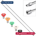 Seply Pressure Washer Extension Wand, 120" Stainless Steel Power Lance (2. Fixed Price $43.49.