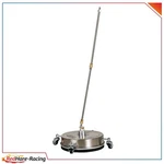 13" Pressure Washer Surface Cleaner W/ Wheels Stainless Steel 4000PSI. Fixed Price $69.07.