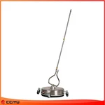 13.7" Pressure Washer Surface Cleaner With 4 Wheels Stainless Steel. Fixed Price $71.24.