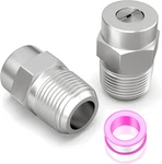 Degree Surface Cleaner Tips, 1/4 Inch Npt Male, 2.5 Orifice, 4000 Psi Threade. Fixed Price $16.01.