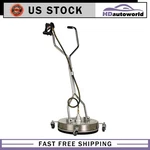 20'' Pressure Washer Surface Cleaner 4500PSI Power Dual Handle With Wheel. Fixed Price $186.93.