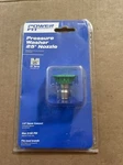 Power Fit Pressure Washer 25 Degree Spray Nozzle, 1/4" Quick Connect, 3100 Psi. Fixed Price $12.99.