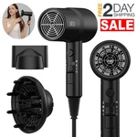 Secadora De Pelo 1800W Para Mujer Con Difusor Rizos Profesional Blower Cabello. Fixed Price $23.61.