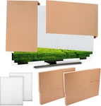 10 Pcs Foam Mirror Box Set For Safe Tv Moving Up To 65 Inches. Fixed Price $97.99.