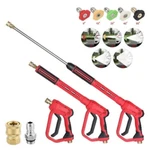 High Pressure 4000PSI Car Power Washer Gun Spray Wand Lance With Nozzle Kit. Fixed Price $31.98.