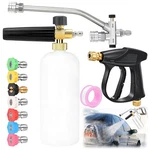 Foam Cannon For Pressure With Dual-connector & Short Washer.... Fixed Price $7.99.
