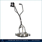 16.5" Pressure Washer Surface Cleaner With Handles W/ 4 Spinner Wheels. Fixed Price $157.99.