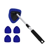 Qztyty Windshield Cleaning Tool, Car Window Cleaner, 5.9*5.3*7.8INCHES, Blue. Fixed Price $17.14.