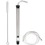 Fermtech Regular 24" Auto Siphon With 30" Brush & 8FT Foodgrade Tubing Wine Be. Fixed Price $29.30.