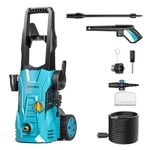 Greener Electric Pressure Washer 3800 Psi, 50FT Hose, Soap - Scratch & Dent. Fixed Price $91.86.