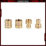 New 3/4" Garden Hose Quick Water Solid Brass Female Connector Set. Fixed Price $12.06.