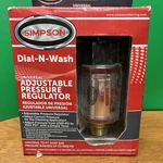 Simpson 4500PSI Dial-n-wash Adjustable Pressure Washer Regulator 82232. Fixed Price $13.45.