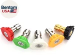 Pressure Washer Spray Nozzle Tips Multiple Degrees, 1/4 Inch 5-PACK (2.5 Gpm). Fixed Price $14.41.