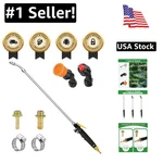 Metal Replacement Sprayer Wand, 29 Inch With 1/4" & 3/8" Brass Barbs Hose Cl. Fixed Price $27.99.