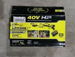 Ryobi 40V Hp Ezclean 600 Psi Power Cleaner Kit - RY124050 Tool Only, *read*. Fixed Price $76.49.