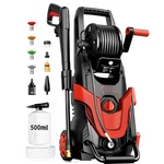Lanchez 2026 New Upgrade Pressure Power Washer 4800PSI - Red. Fixed Price $151.12.